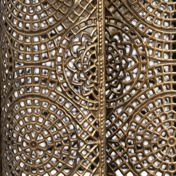 Ceiling Light 24 x 24 x 30,5 cm Golden Metal