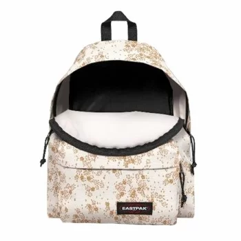 Casual Backpack Eastpak Padded Pak'r Glitblomm White