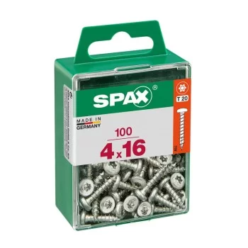 Box of screws SPAX Wirox Wood Round headed nozzle 100...