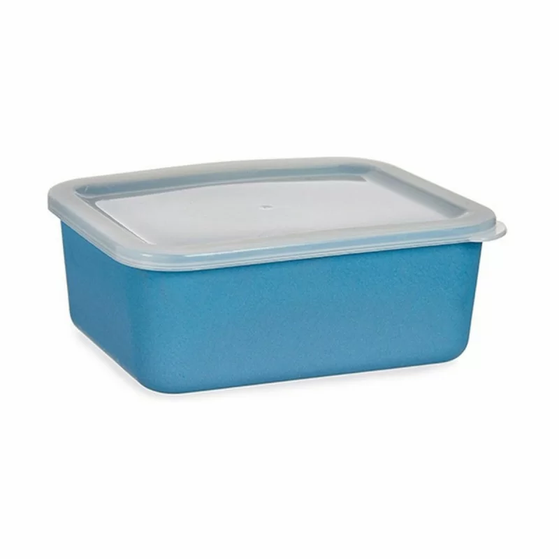 Storage Box with Lid Dark blue 14,5 x 7 x 19,5...