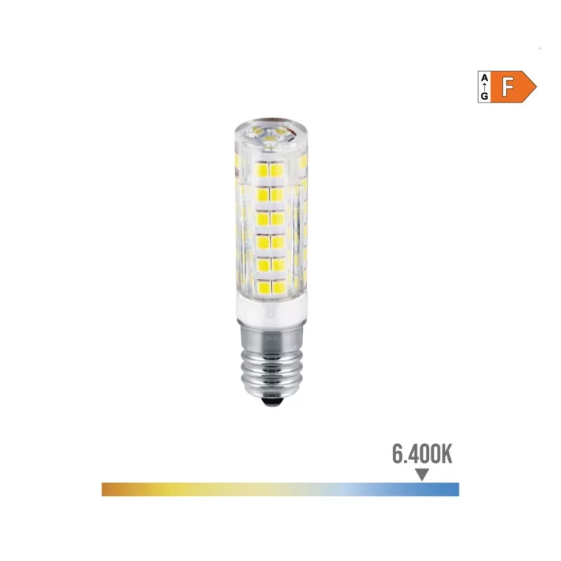 LED lamp EDM Tubular F 4,5 W E14 450 lm Ø 1,6 x...