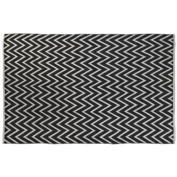 Carpet DKD Home Decor Polyester Zigzag Bicoloured 160 x... 2