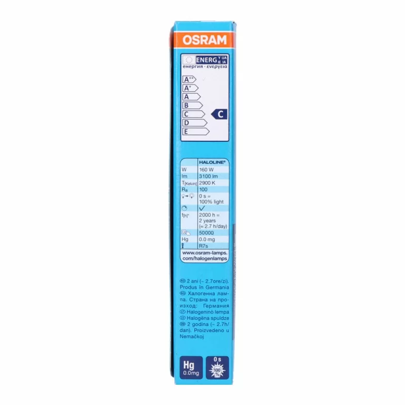 Halogen Bulb Osram Plusline ES Small Lineal 160...