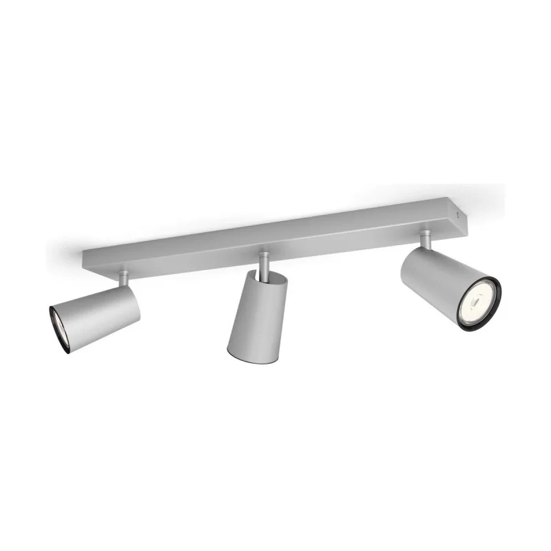 Ceiling Light Philips Paisley Silver Aluminium...