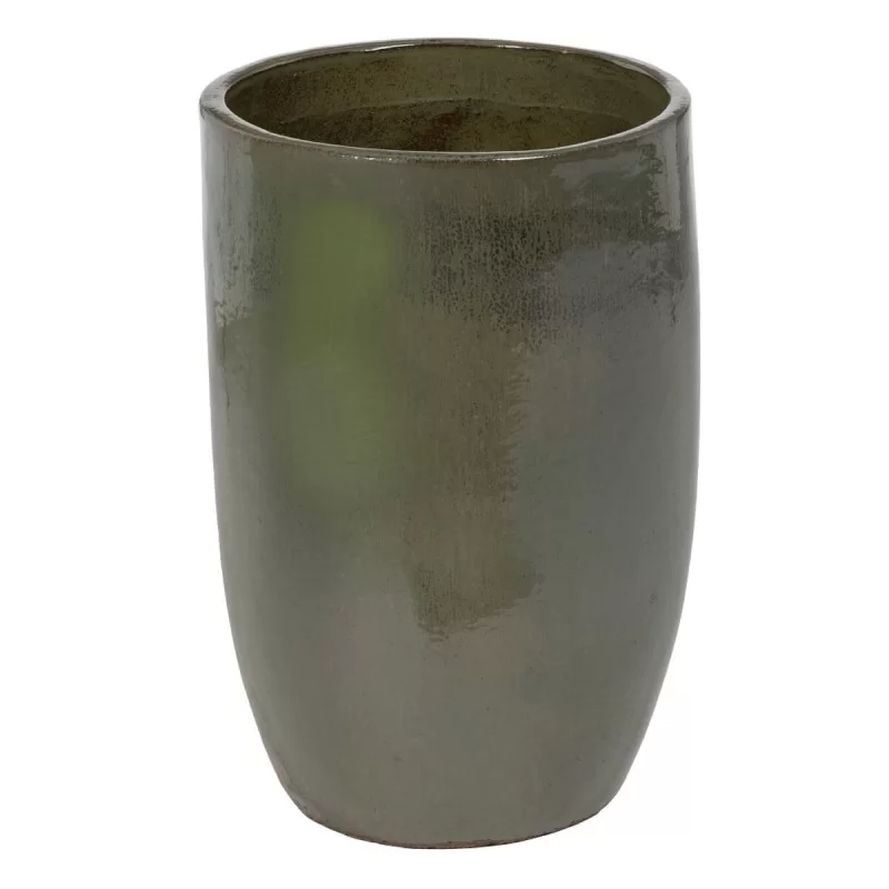 Vase 52 x 52 x 80 cm Green Ceramic (2 Units)