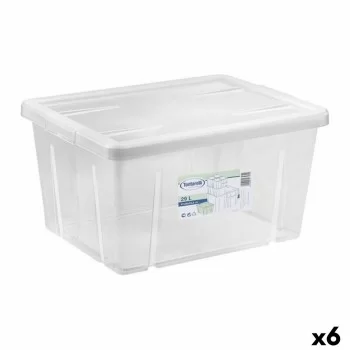 Storage Box with Lid Tontarelli Linea box 29 L 47 x 36 x...