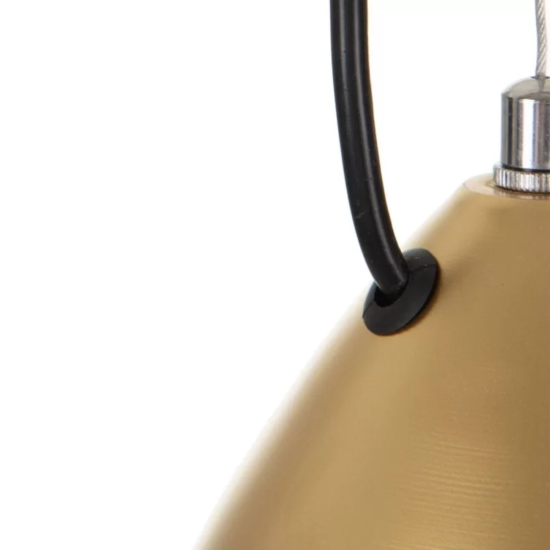 Ceiling Light Golden Aluminium 20 x 20 x 30 cm