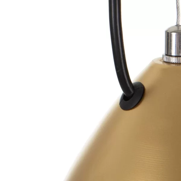 Ceiling Light Golden Aluminium 20 x 20 x 30 cm