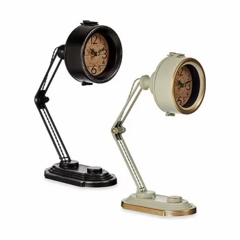 Table clock Metal 12 x 34 x 23 cm (6 Units) 2