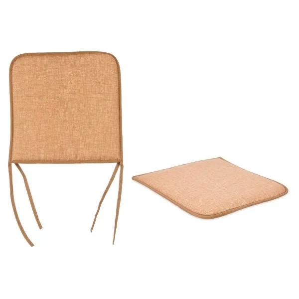 Chair cushion 38 x 2,5 x 38 cm (4 Units)