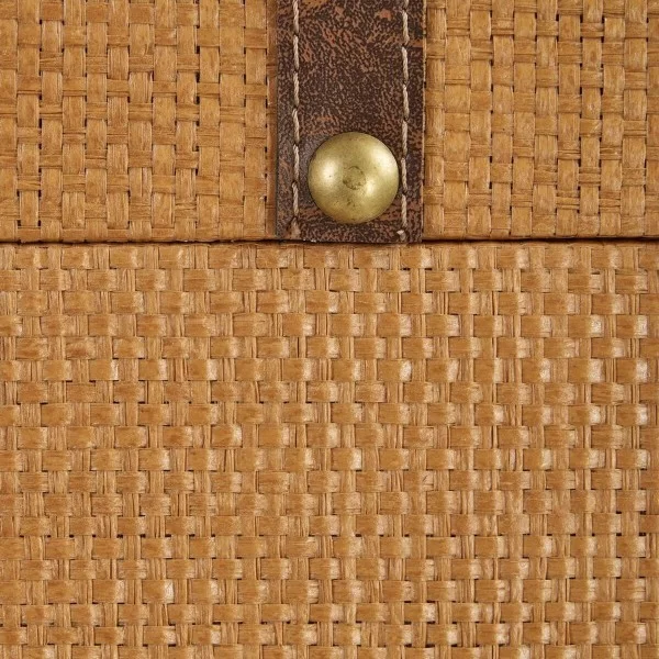 Set of Chests 70 x 38 x 35 cm Rattan DMF (3 Pieces)