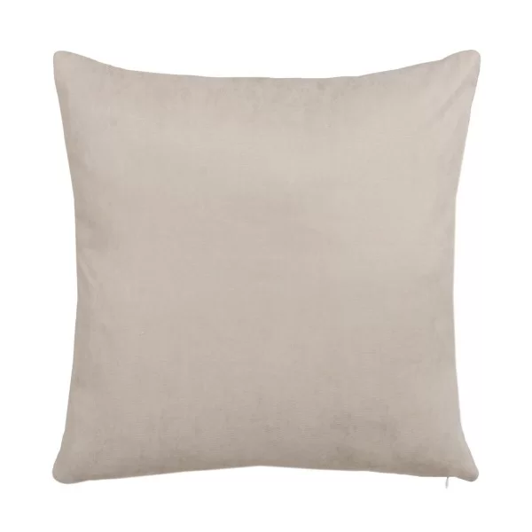 Cushion Polyester Beige 45 x 45 cm