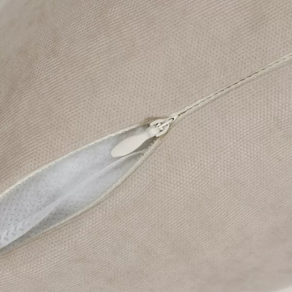 Cushion Polyester Beige 45 x 45 cm