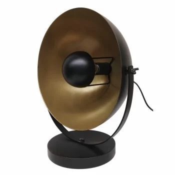 Desk lamp DKD Home Decor Black Golden Metal (34 x 22 x 35...
