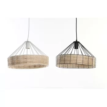 Ceiling Light DKD Home Decor 35 x 35 x 22 cm Black Metal...