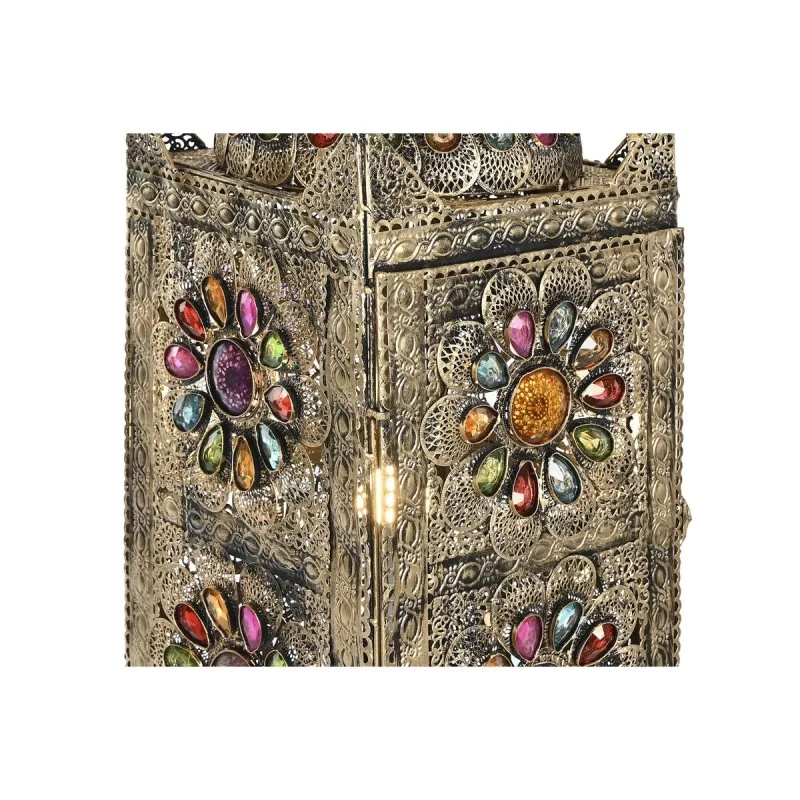 Floor Lamp Home ESPRIT Multicolour Golden Metal...