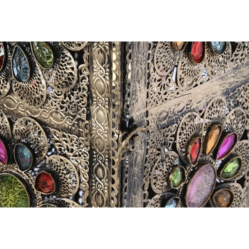 Floor Lamp Home ESPRIT Multicolour Golden Metal...