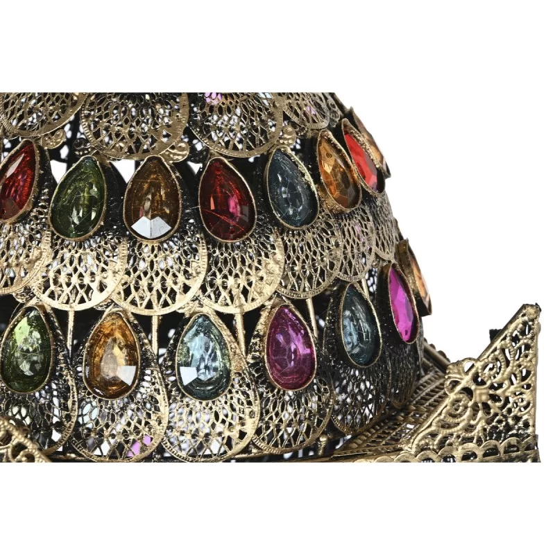 Floor Lamp Home ESPRIT Multicolour Golden Metal...