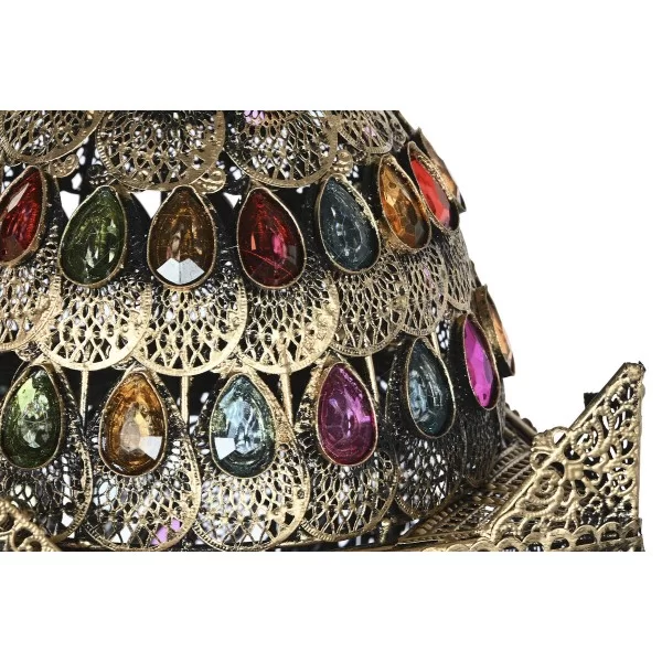 Floor Lamp Home ESPRIT Multicolour Golden Metal 50 W 220 V 24 x 24 x 110 cm