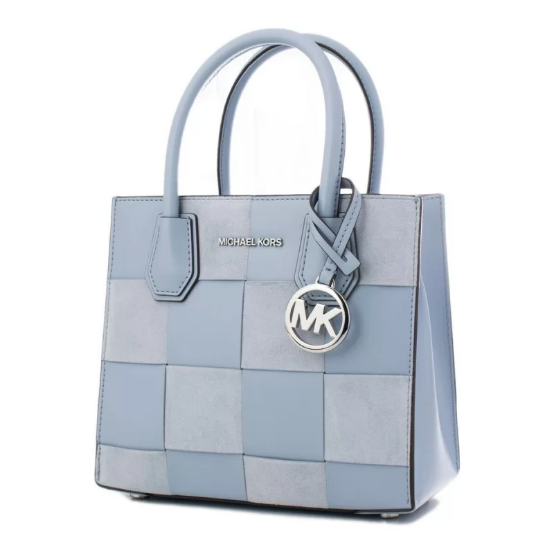 Women's Handbag Michael Kors 35S2SM9M6S-PALE-BLU-MLT Blue 22 x 19 x 10 cm