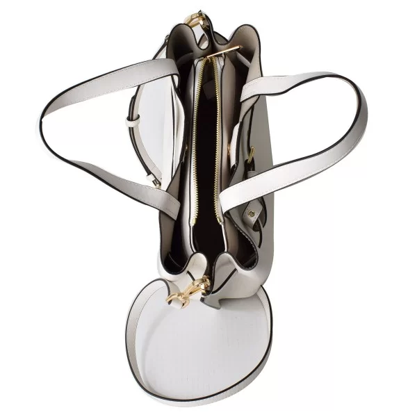 Women's Handbag Michael Kors 35H0GU5S7T-OPTIC-WHITE White 30 x 24 x 12 cm