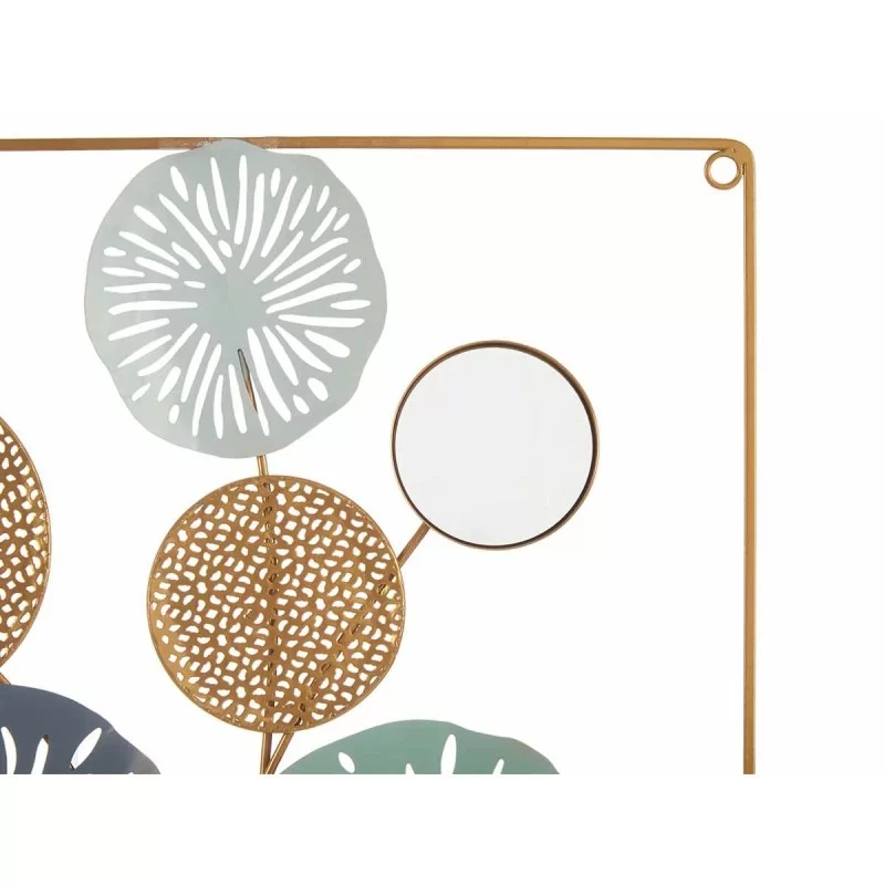 Wall Decoration Multicolour Flowers Mirror...