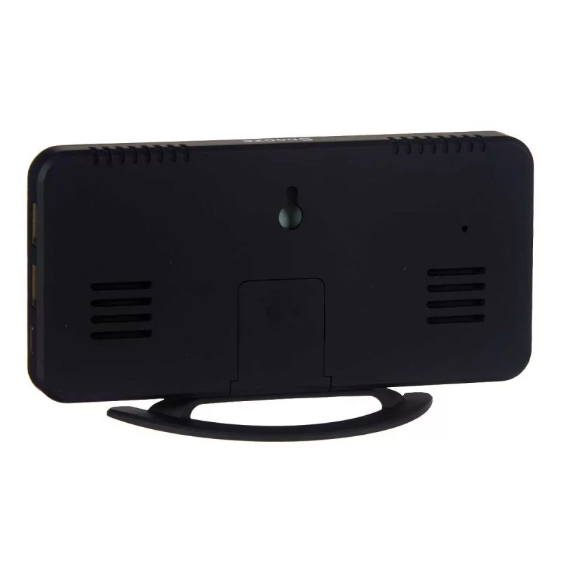 Table-top Digital Clock Black ABS 15,7 x 7,7 x...
