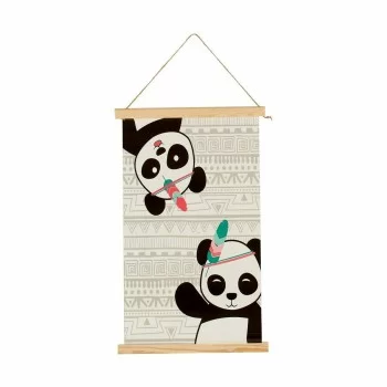 Wall Decoration Panda bear 1 x 54 x 33 cm (24 Units) 2