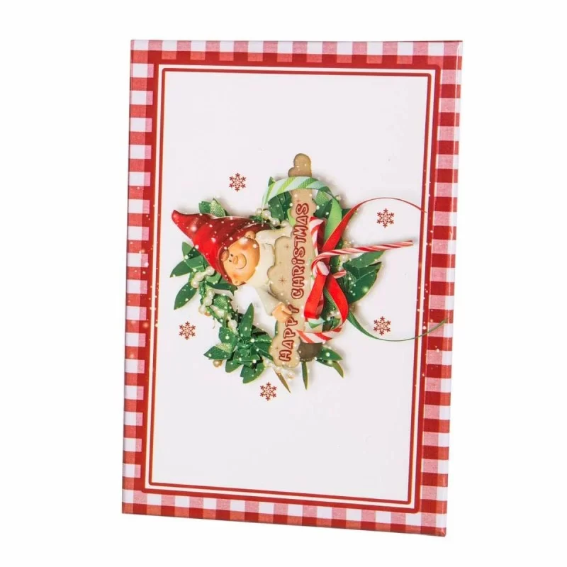 Christmas Baubles Red Multicolour Paper...