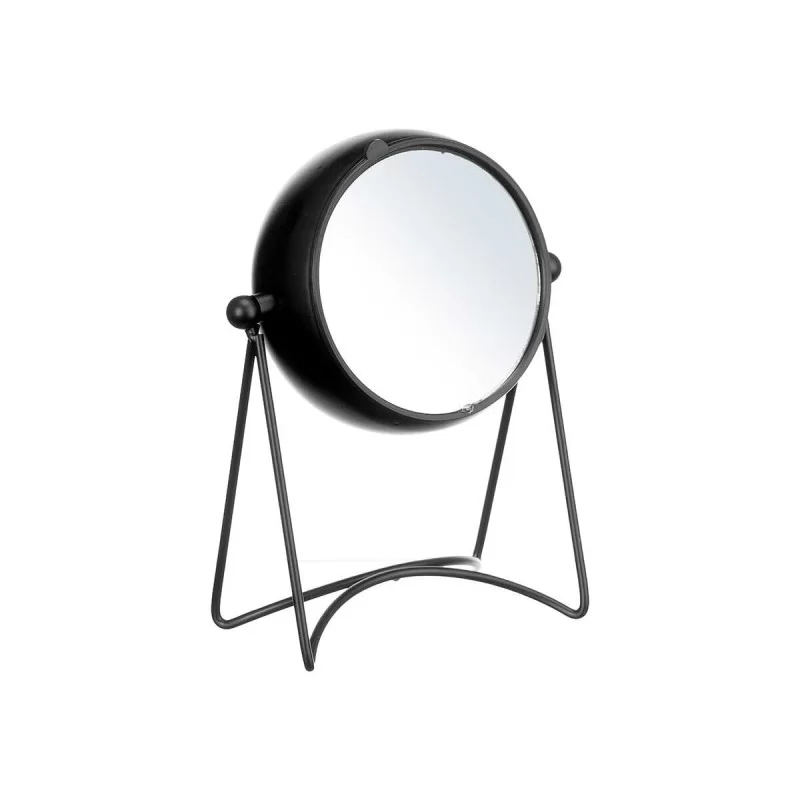 Table clock Black Metal 15,5 x 20 x 11 cm (4...