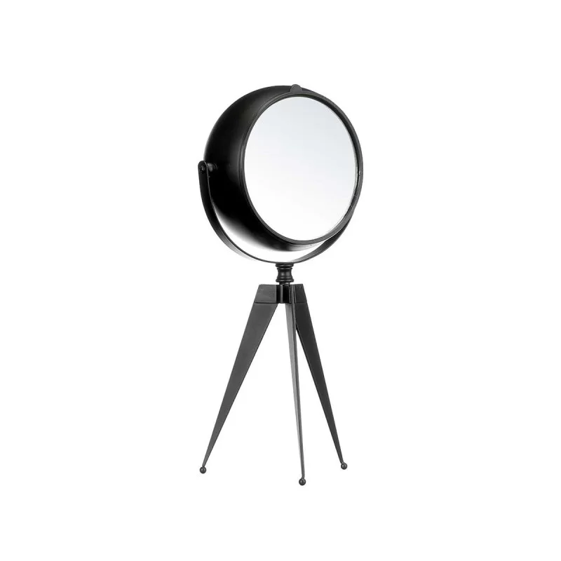 Table clock Tripod Black Metal 14 x 30 x 11 cm...