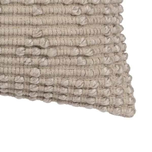 Cushion Cotton Beige 45 x 45 cm