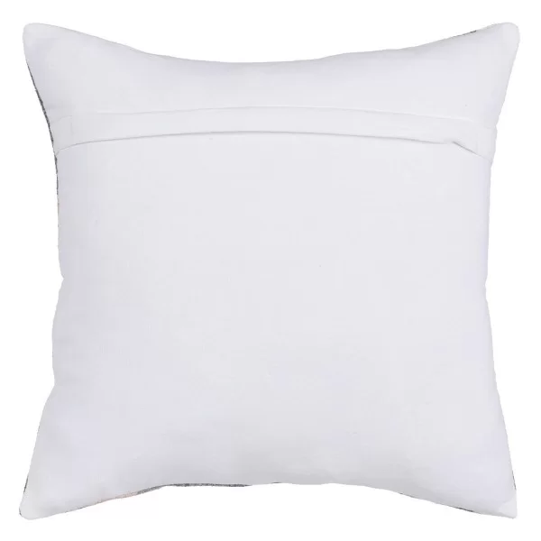 Cushion Cotton Grey Pink 45 x 45 cm