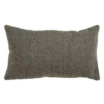 Cushion Polyester Cotton Grey 50 x 30 cm 2