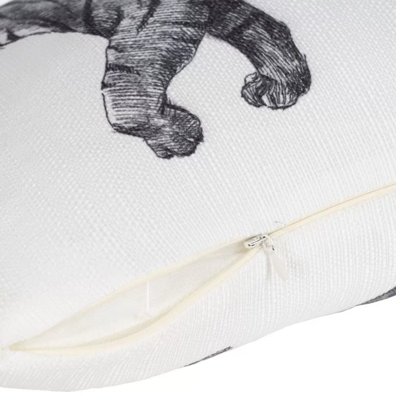Cushion Polyester Tiger 50 x 30 cm