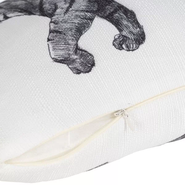 Cushion Polyester Tiger 50 x 30 cm