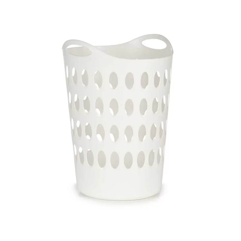 Laundry Basket White Plastic 50 L 44 x 56 x 41...