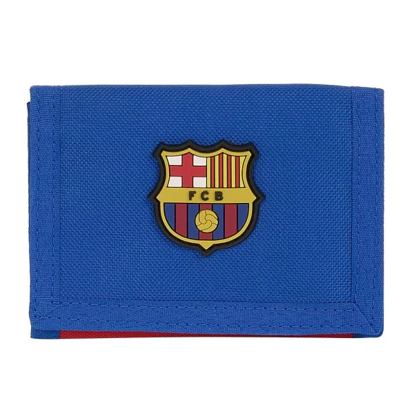 Purse F.C. Barcelona Blue Maroon 12.5 x 9.5 x 1 cm