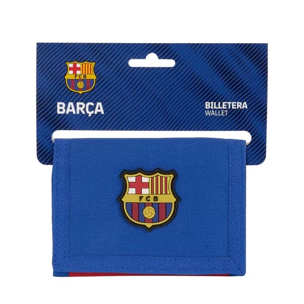 Purse F.C. Barcelona Blue Maroon 12.5 x 9.5 x 1 cm
