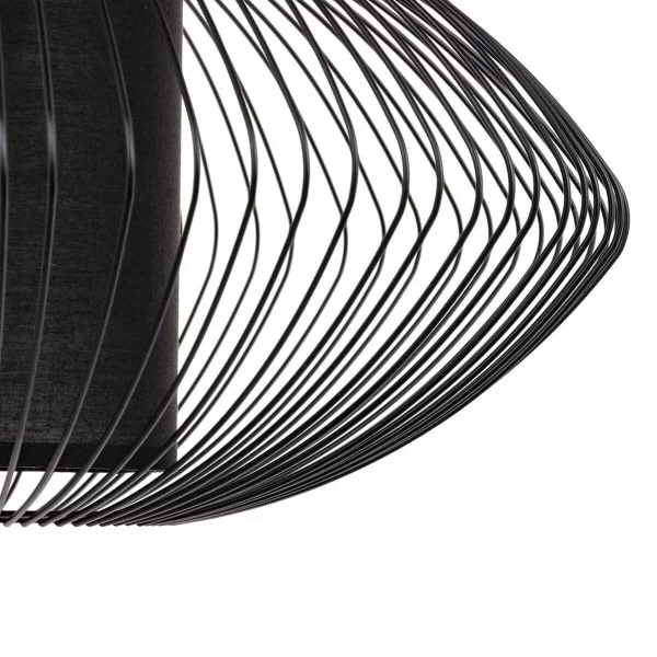 Ceiling Light 44,5 x 44,5 x 49 cm Ø 44,5 cm Black Iron