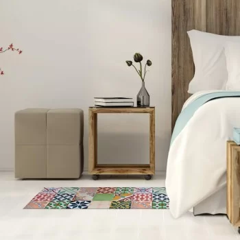 Carpet Stor Planet Multicolour Mosaic 100 % PVC (50 x 110... 2