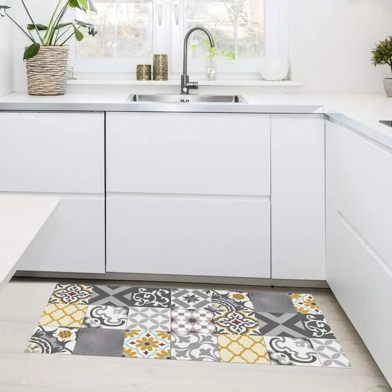 Vinyl carpet Stor Planet Croma Patch Grey Amber...