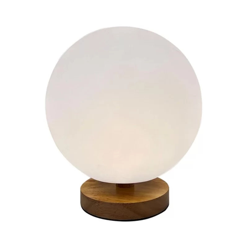 Desk lamp DKD Home Decor Natural Wood...