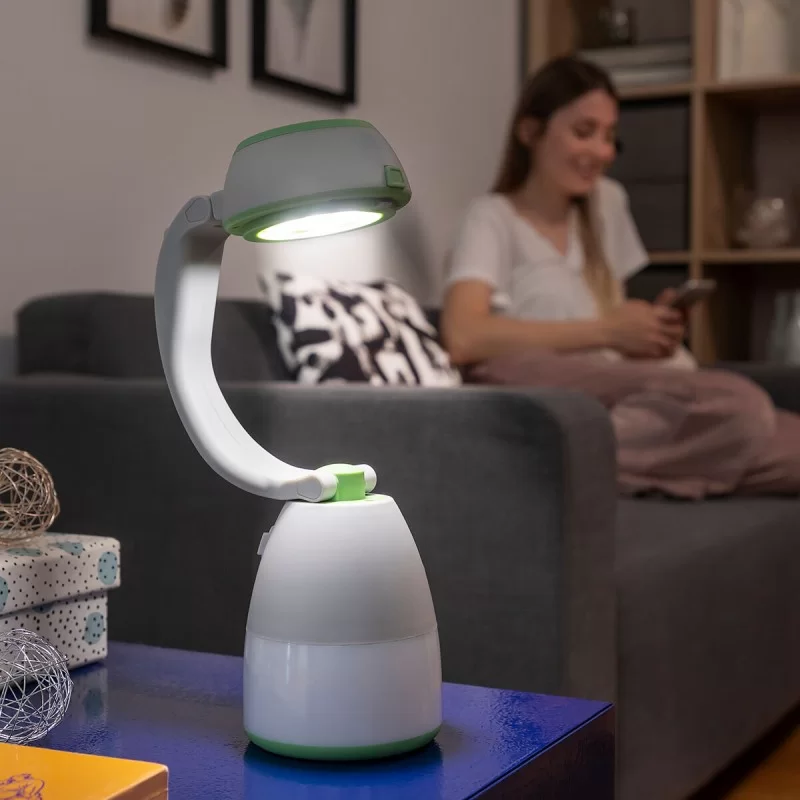 4-in-1 Multifunction Rechargeable Camping Torch...