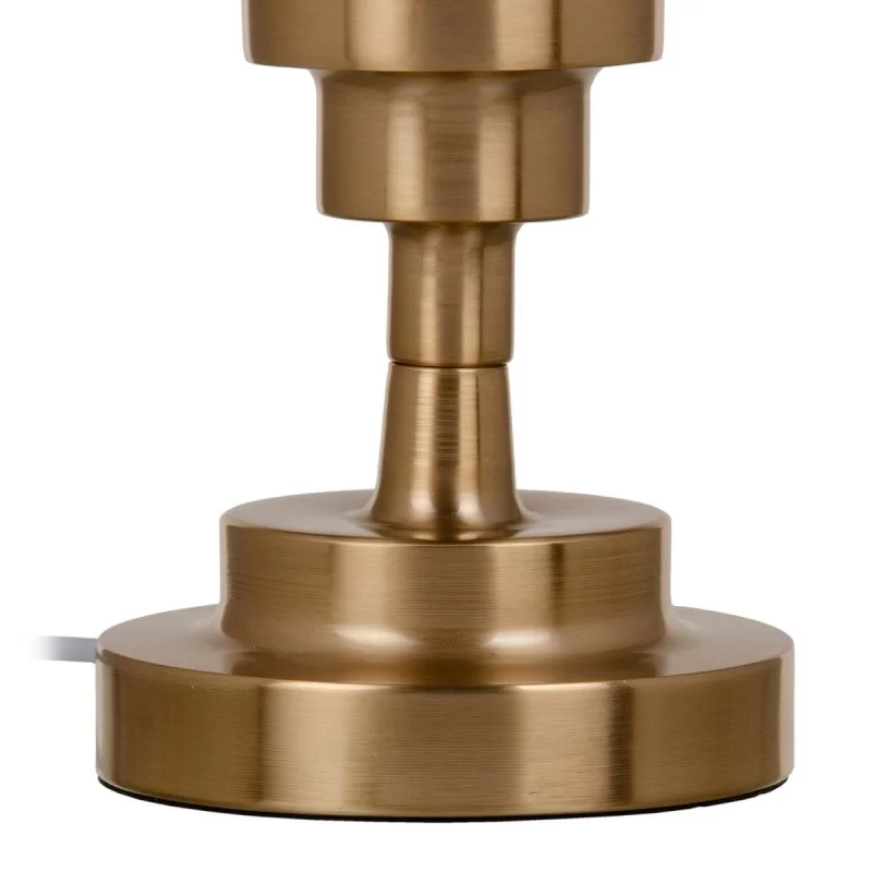 Desk lamp White Golden Polyester Metal Iron 60...