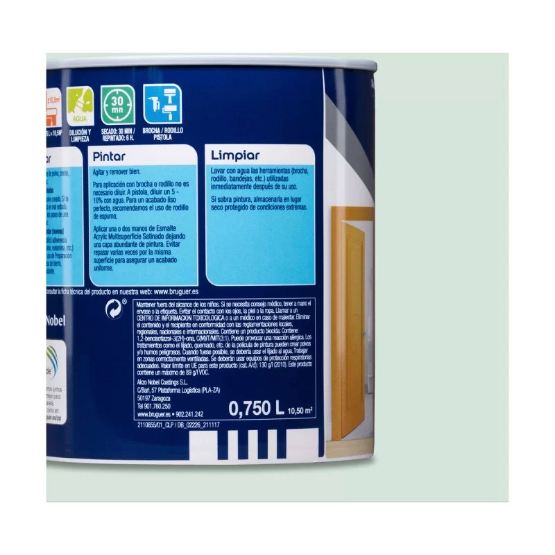 Varnish Bruguer 5298031 Finishing polish 750 ml...