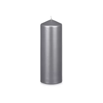Candle Silver 7 x 20 x 7 cm (12 Units) 2