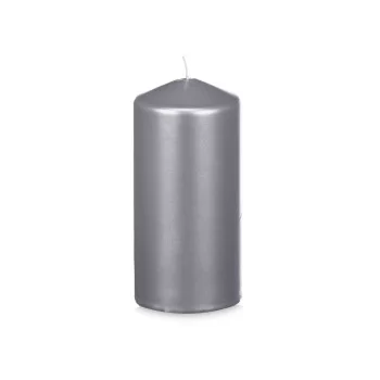 Candle Silver 7 x 15,5 x 7 cm (12 Units) 2