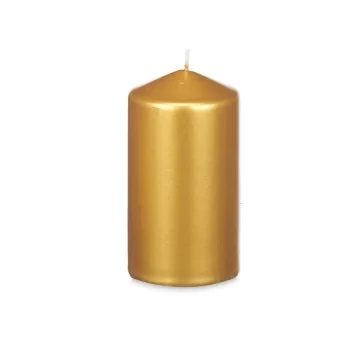Candle Golden 7 x 13 x 7 cm (24 Units) 2