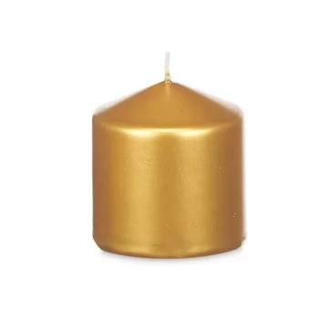 Candle Golden 7 x 7,5 x 7 cm (24 Units) 2